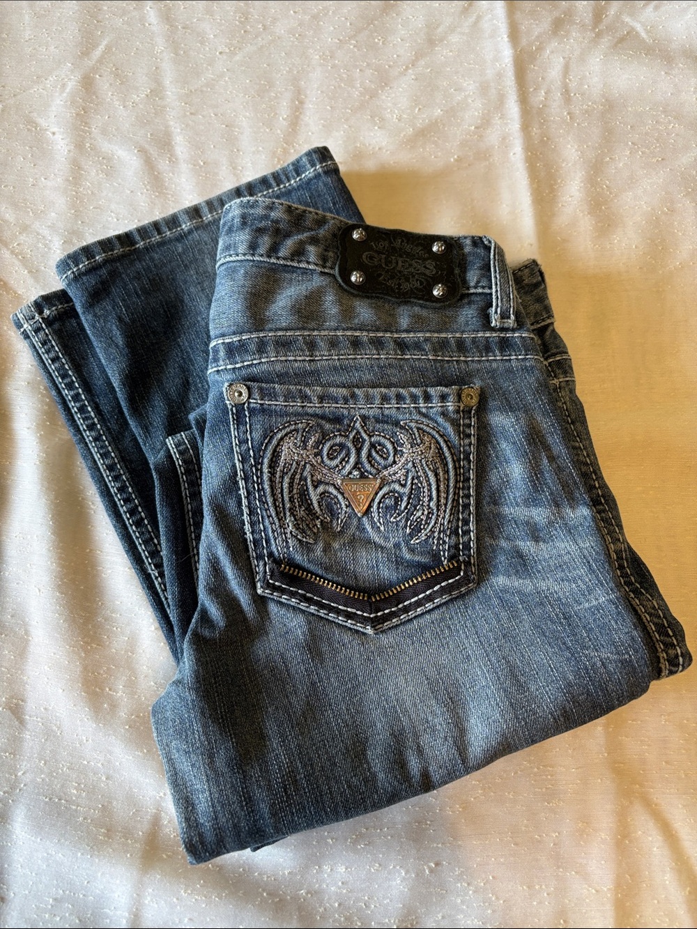 2000’s Y2K Guess Starlet Straight Leg Low Rise Jeans
